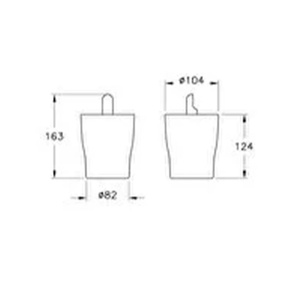Vitra Eternity Siyah Pamukluk A4430839 2