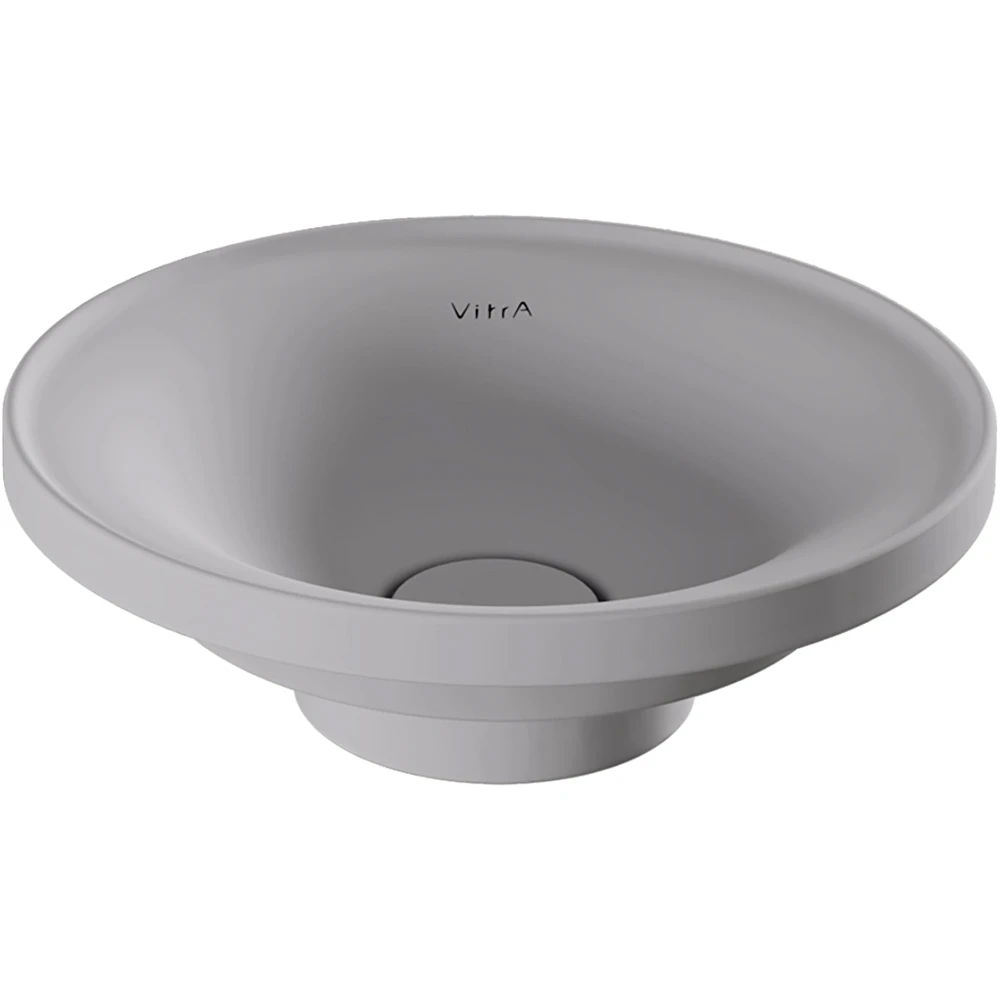 Vitra Gala 45x45 Cm Mat Taş Gri Çanak Lavabo - 7918B476-2279
