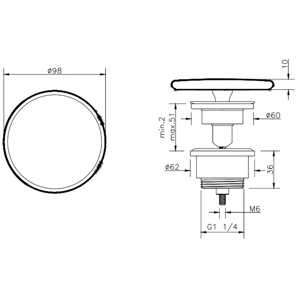 Vitra Gala Yuvarlak Mat Beyaz Lavabo Süzgeci - 6374L401-2001 2