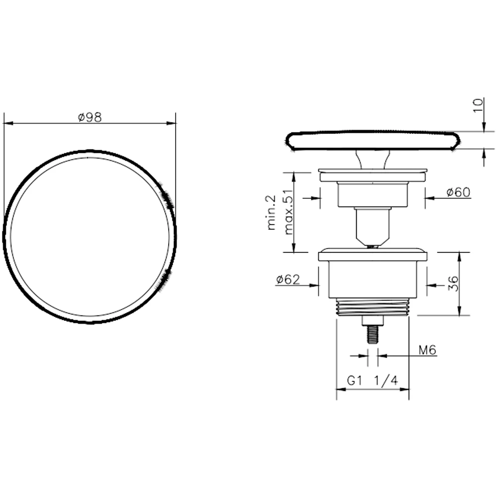 Vitra Gala Yuvarlak Beyaz Lavabo Süzgeci - 6374L403-2002 2