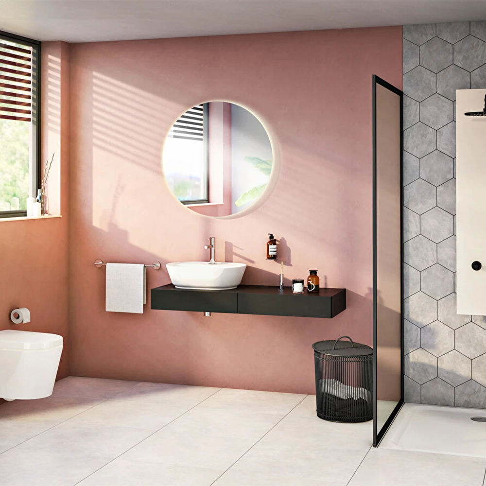 Vitra Geo 55x43 Cm Oval Çanak Lavabo - 7428B003-0001 3