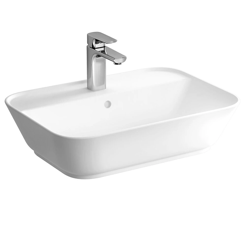 Vitra Geo 60x43 Cm Dikdörtgen Çanak Lavabo 7426B003-0001