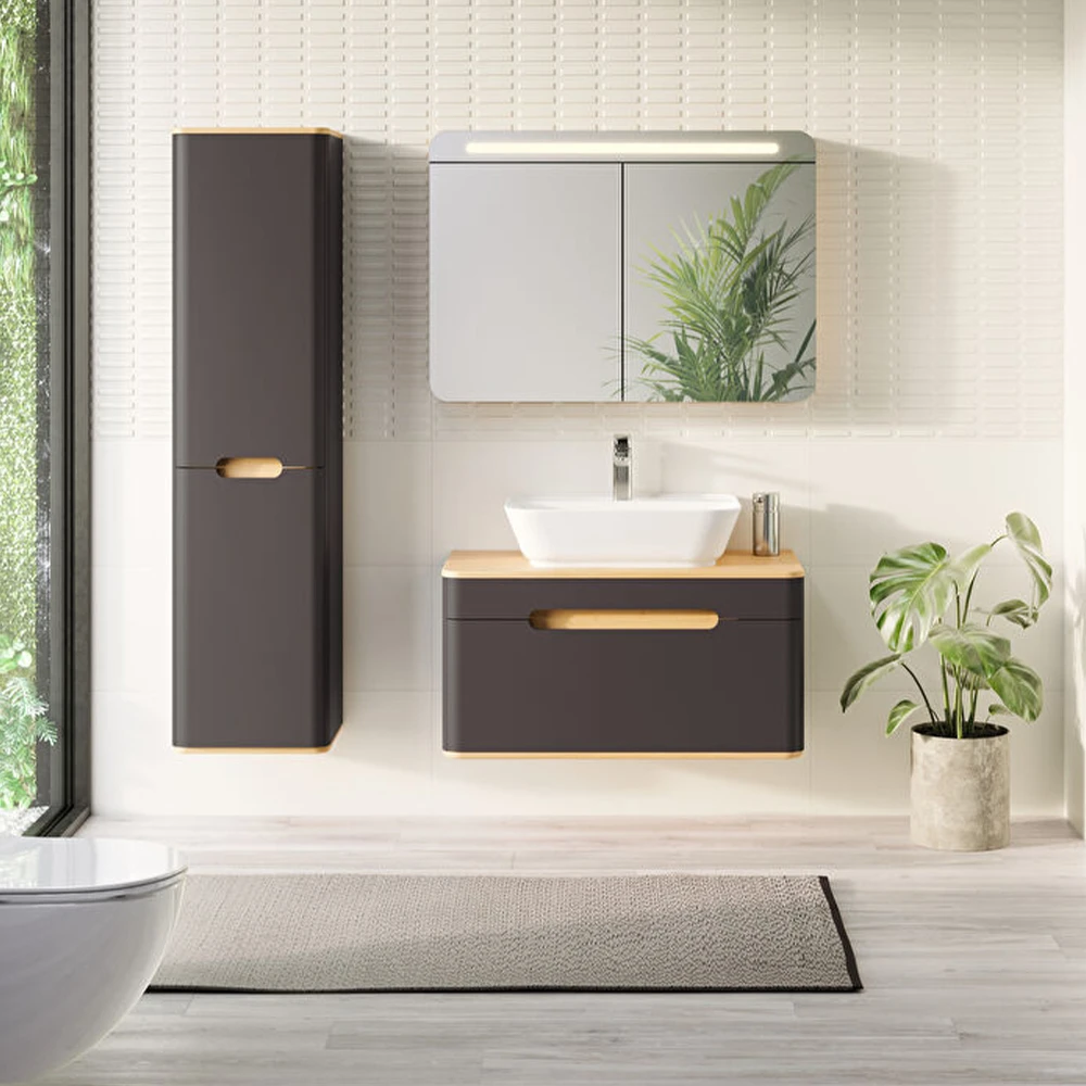 Vitra Geo 60x43 Cm Dikdörtgen Çanak Lavabo 7426B003-0001 2