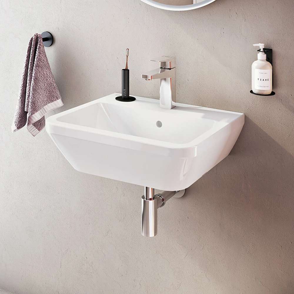 Vitra Integra 50x43 Cm Dikdörtgen Lavabo 7048L003-0001 2