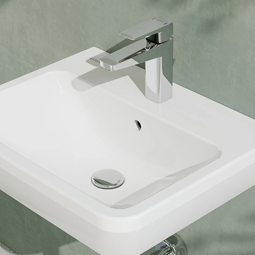 Vitra Integra 55x45 Cm Dikdörtgen Lavabo 7049L003-0001 2