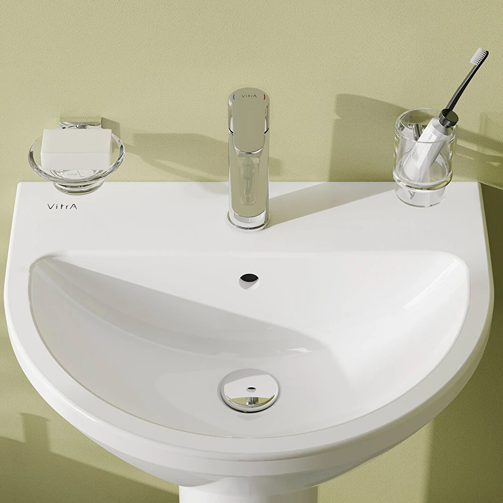 Vitra Integra 55x45 Cm Yuvarlak Lavabo 7067L003-0001 2