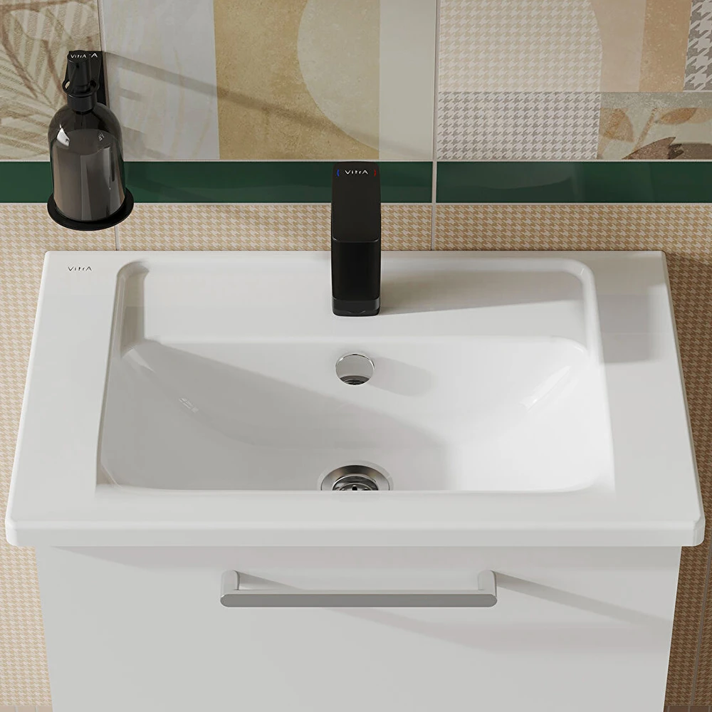 Vitra Integra 60x39 Cm Etajerli Lavabo 7035B003-0001 2