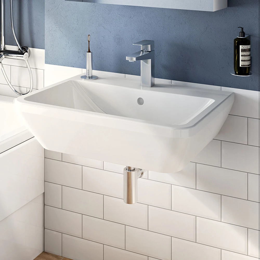 Vitra Integra 65x49 Cm Dikdörtgen Lavabo 7051L003-0001 2