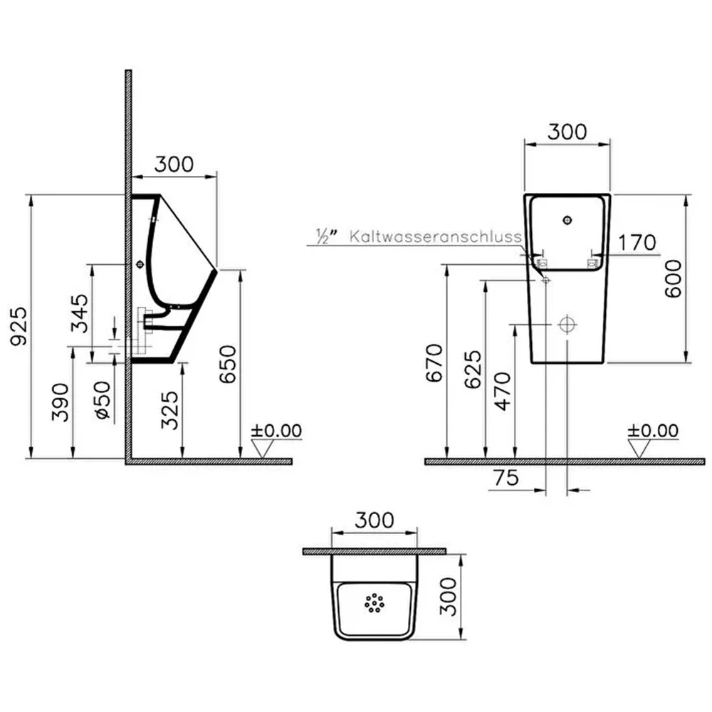 Vitra Integra Pisuvar 5461L003-0199 3