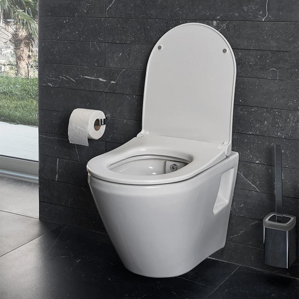 Vitra Integra Rim-ex Kanalsız Asma Klozet - 7062L003-0850 3