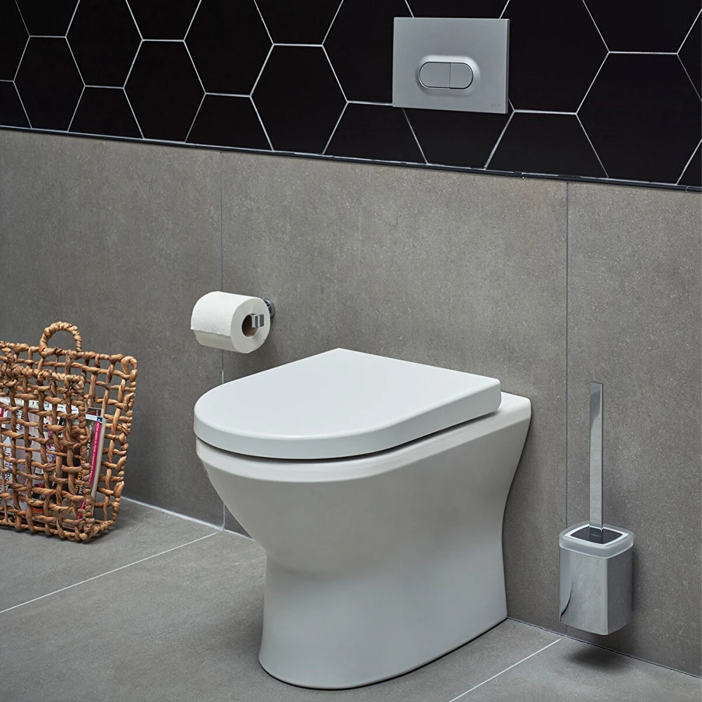 Vitra Integra Rim-ex Kanalsız Duvara Tam Dayalı Yerden Klozet - 7059L003-0088 2