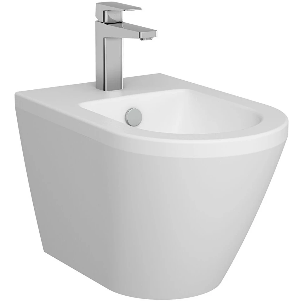 Vitra Integra Round 54 Cm Mat Beyaz Asma Bide 7042B001-0288
