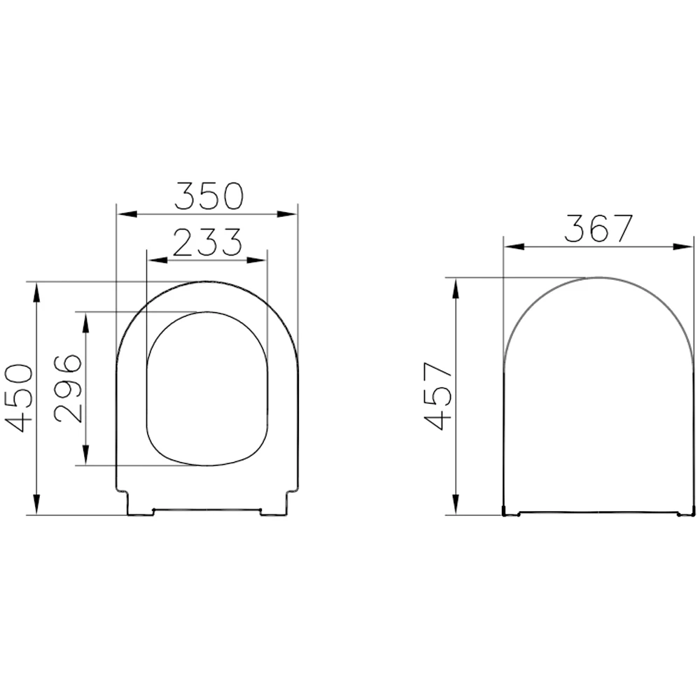 Vitra Integra Slim Yavaş Kapanır Klozet Kapağı - 131-003R009 2