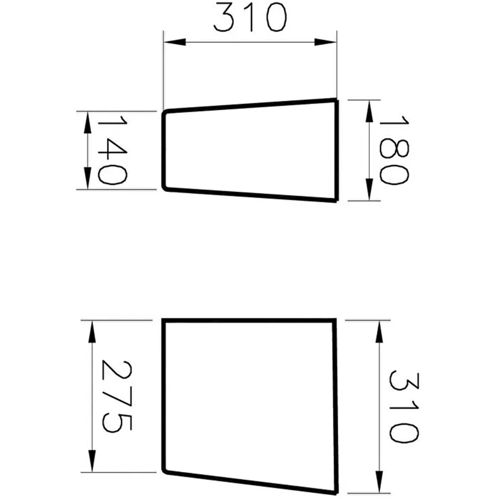 Vitra Integra Yarım Ayak 5316L003-0156 3