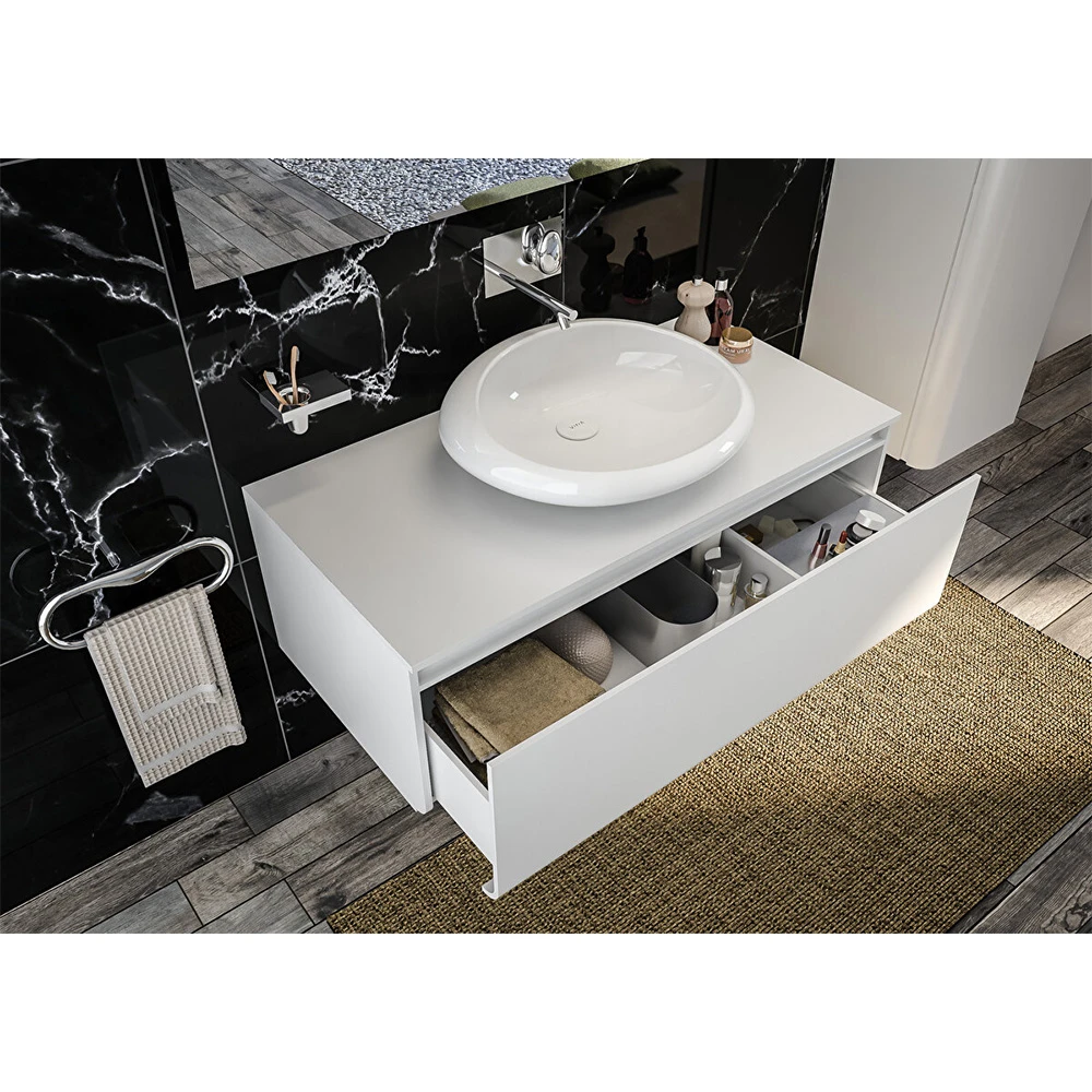 Vitra İstanbul 60x55 Cm Yuvarlak Çanak Lavabo 4280B403-0016 3