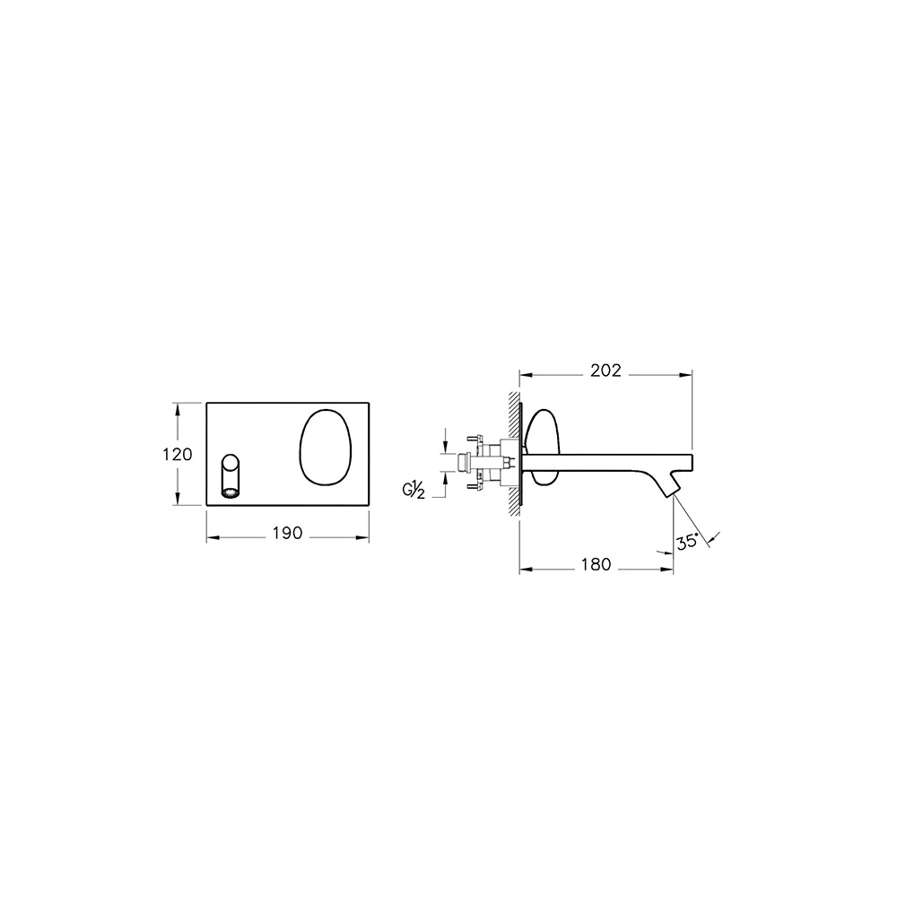 Vitra İstanbul Ankastre Lavabo Bataryası A42232 3