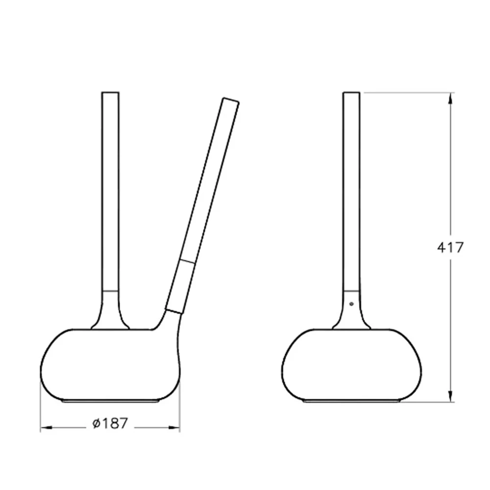 Vitra İstanbul Yerden Tuvalet Fırçalığı A48048 3