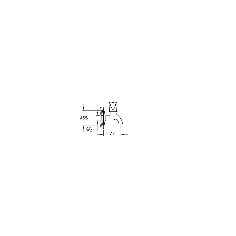 Vitra Kısa Musluk A41585 2