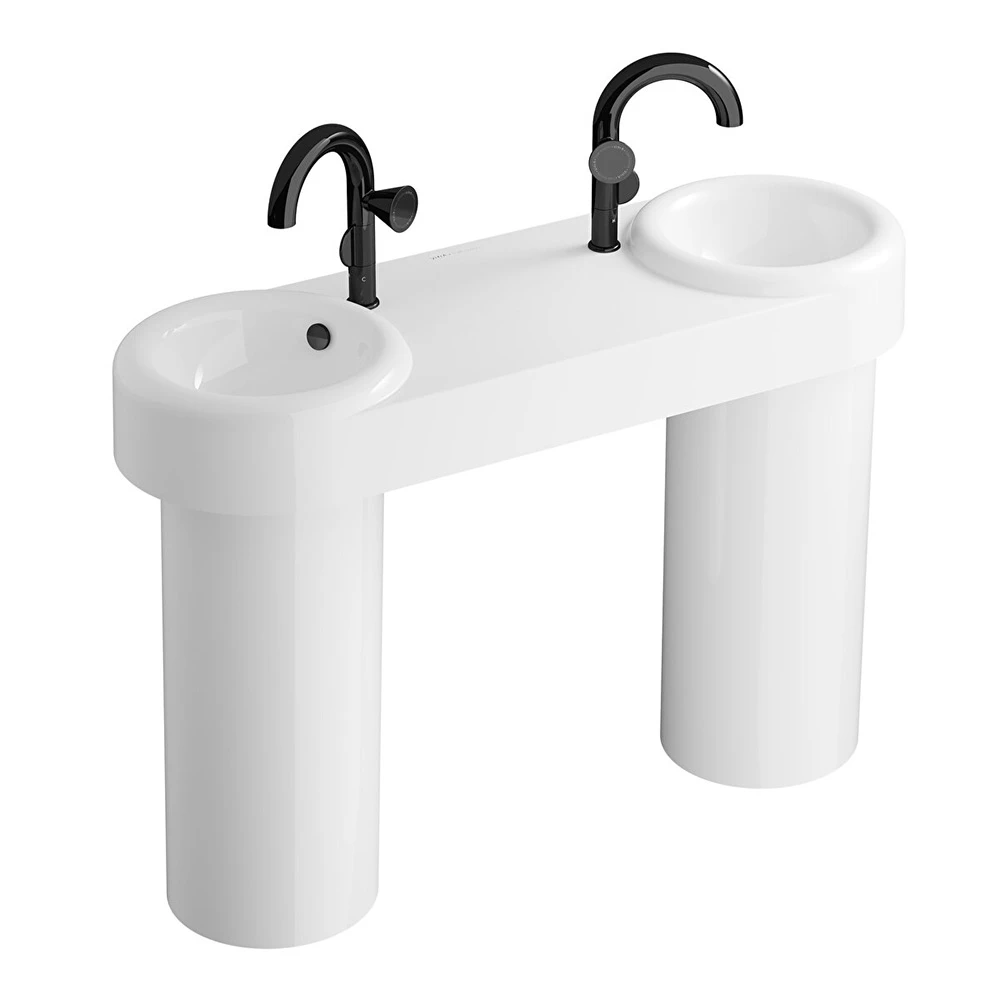 Vitra Liquid 120x41 Cm Lavabo 7313B403-0001 2