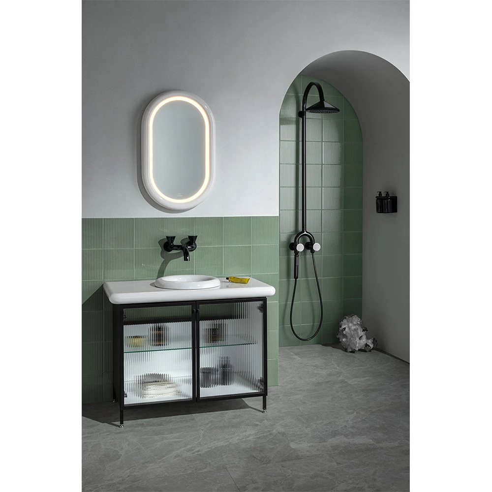 Vitra Liquid 40x40 Cm Yuvarlak Çanak Lavabo 7312B403-0016 2