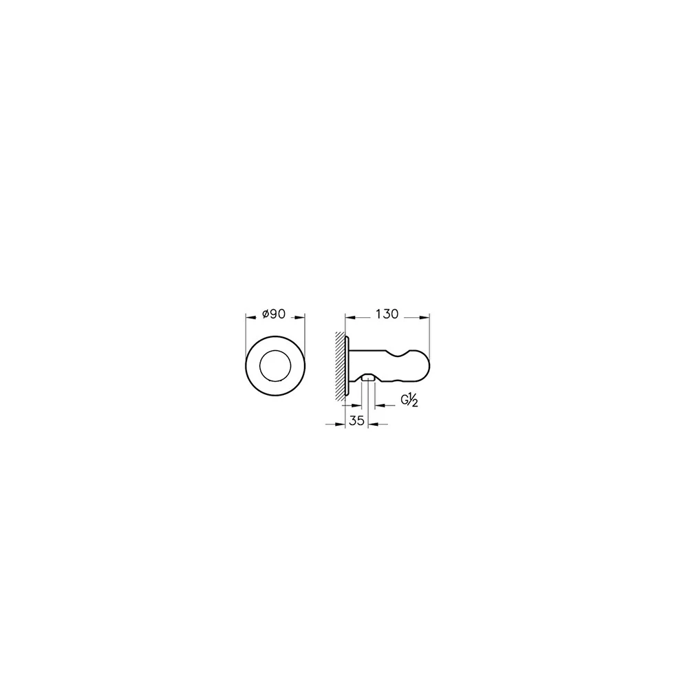 Vitra Liquid Ankastre El Duşu Çıkışı A42795 2