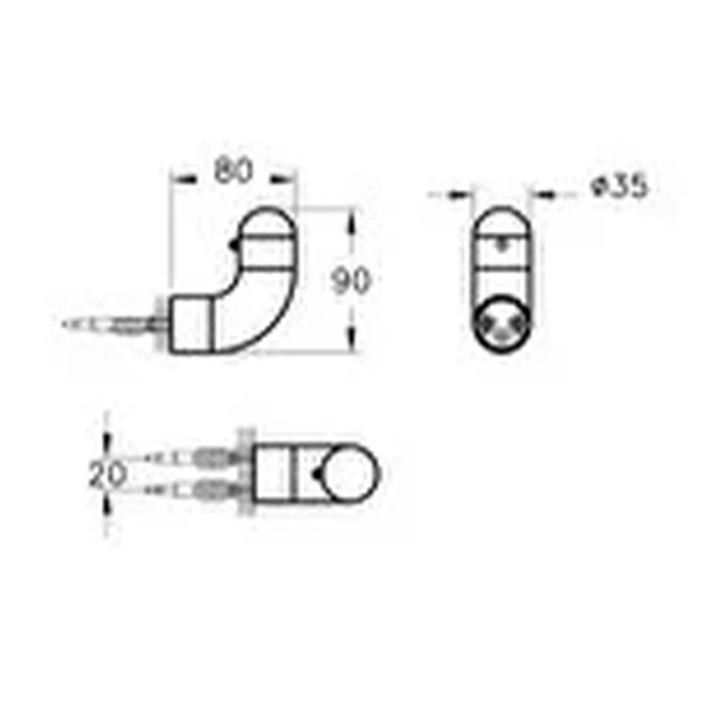 Vitra Liquid Kanca Askı A44568 3