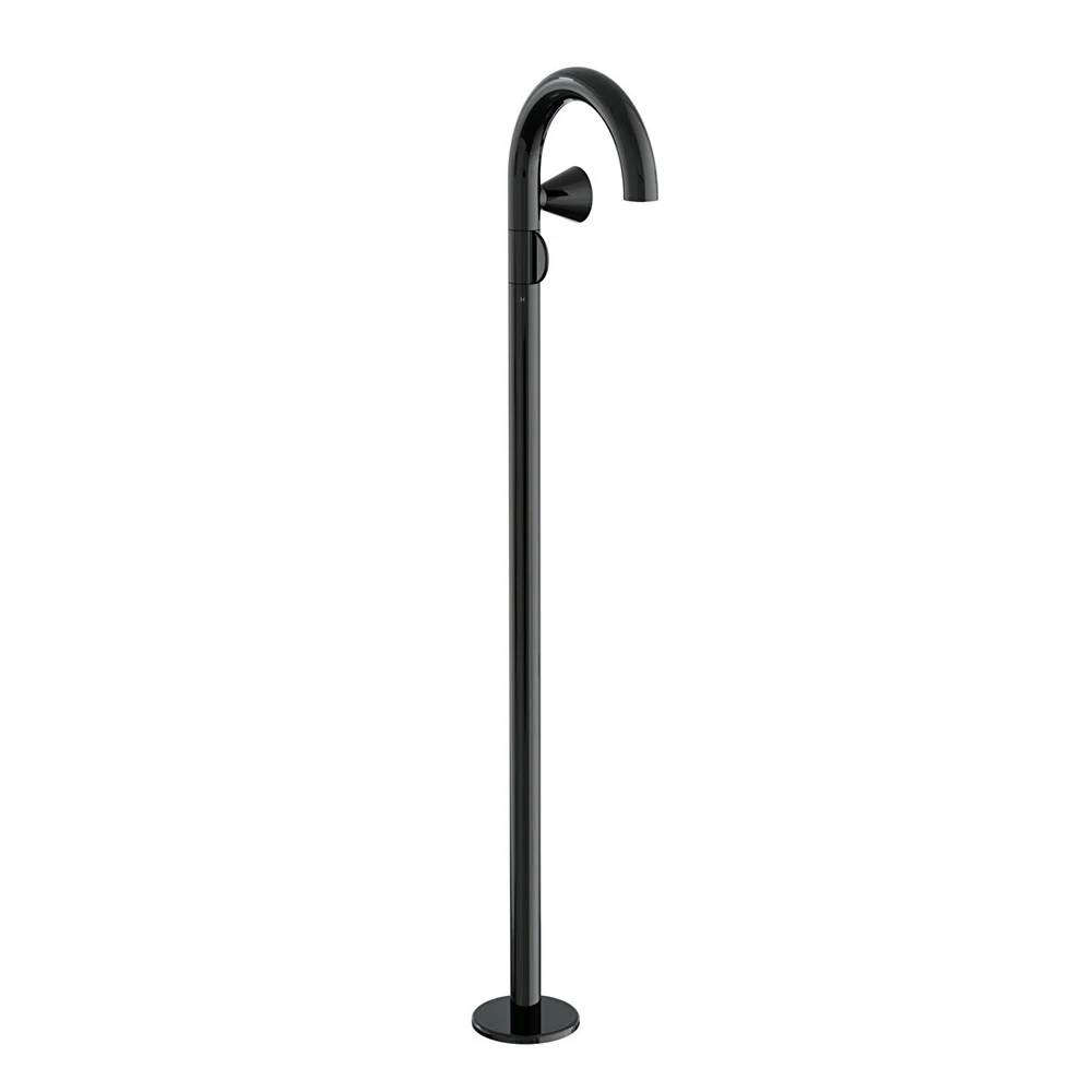 Vitra Liquid Parlak Siyah Yüksek Lavabo Bataryası A4277539