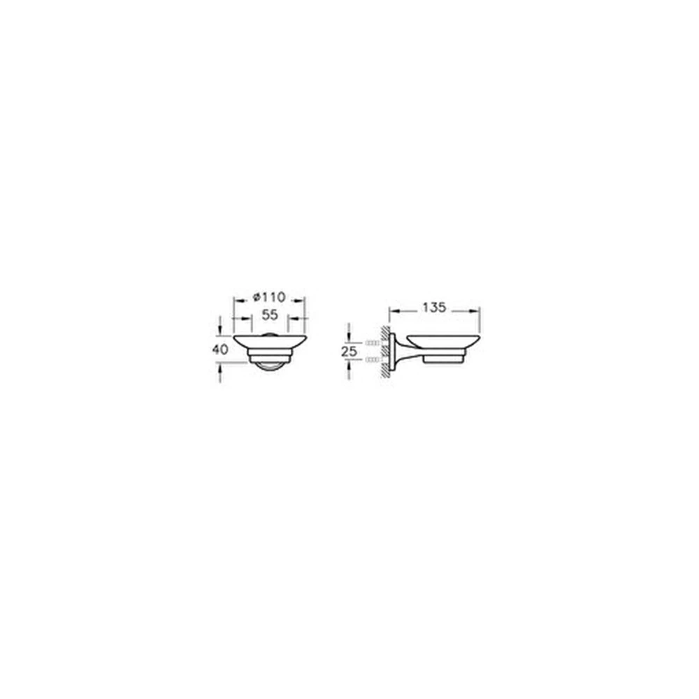 Vitra Marin Katı Sabunluk A44941 2