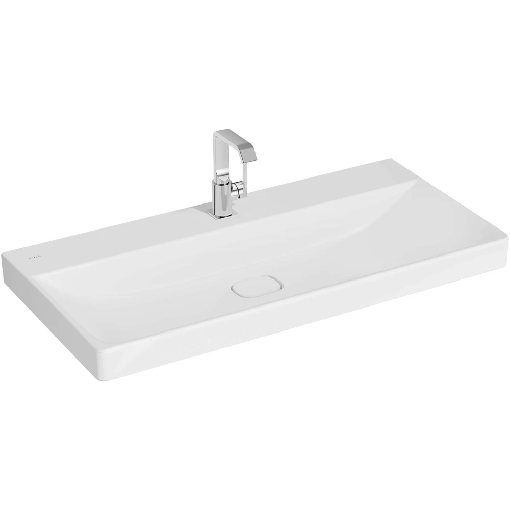 Vitra Metropole 100x47 Cm Mat Beyaz Lavabo - 7529B401-0041