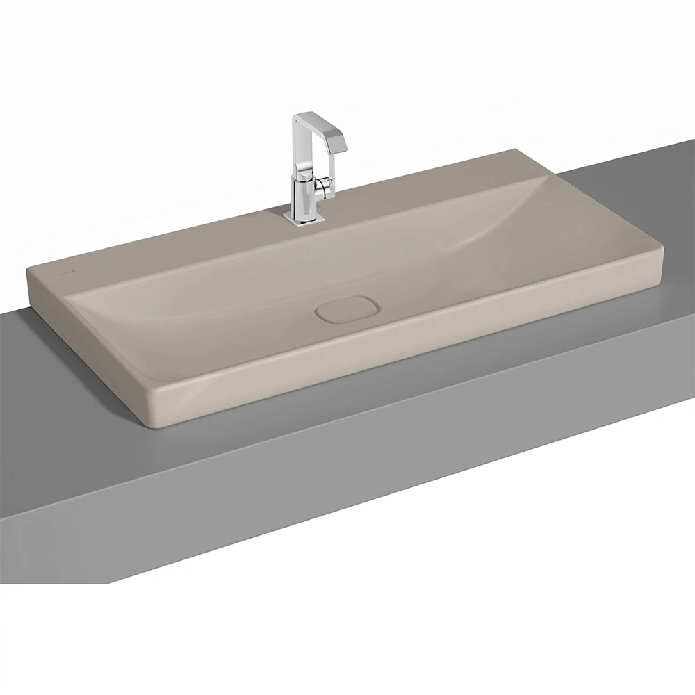 Vitra Metropole 100x47 Cm Mat Kum Beji Çanak Lavabo - 7529B422-0937