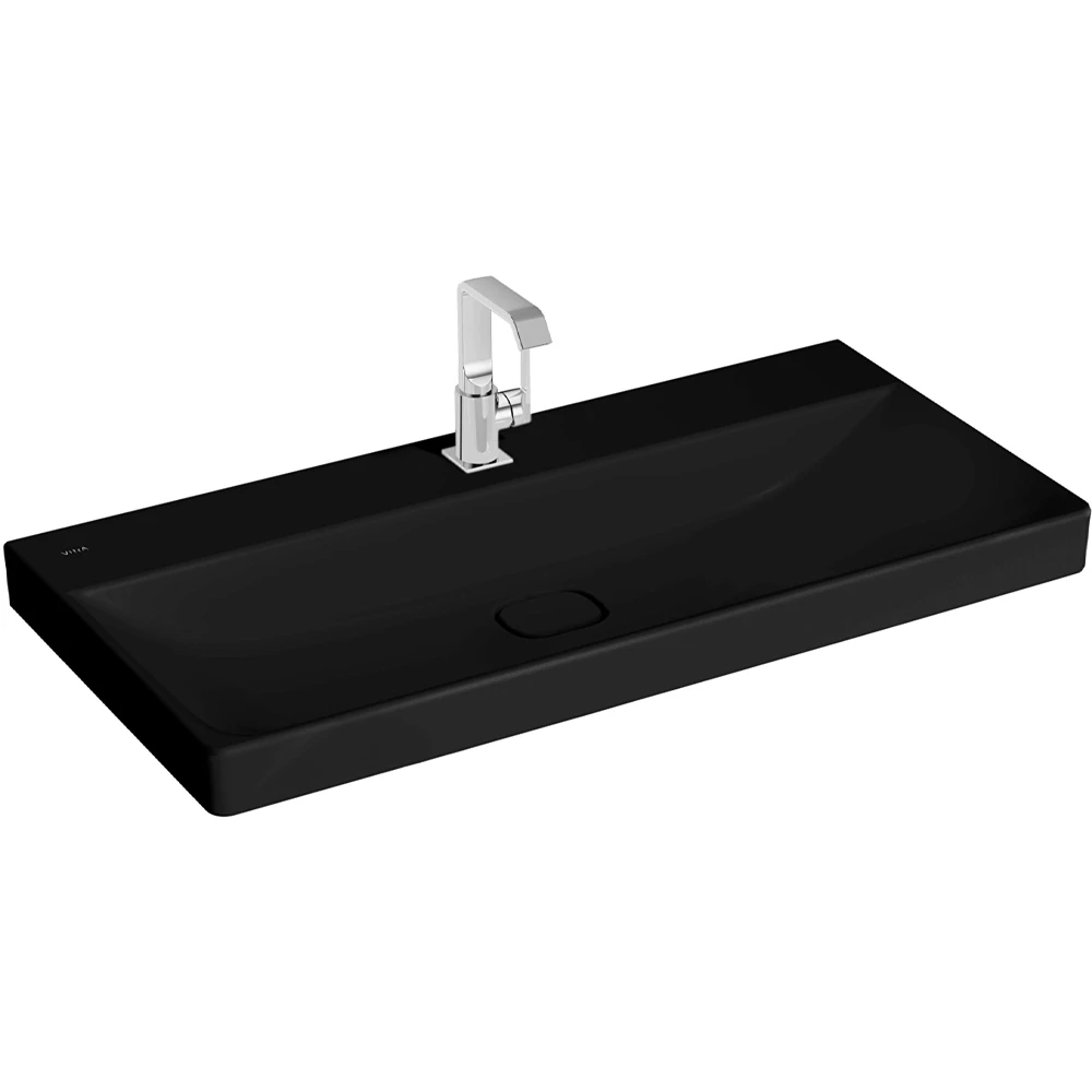 Vitra Metropole 100x47 Cm Mat Siyah Lavabo - 7529B483-0041