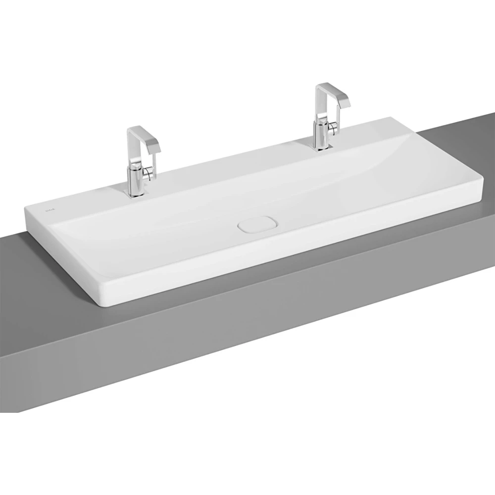 Vitra Metropole 120x47 Cm Mat Beyaz Çanak Lavabo - 7530B401-0937