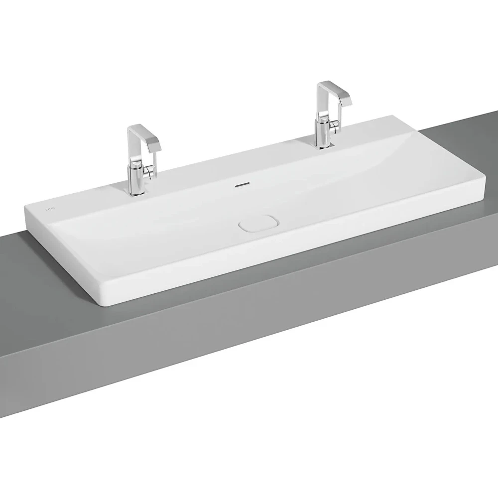 Vitra Metropole 120x47 Cm Mat Beyaz Çanak Lavabo - 7530B401-7213