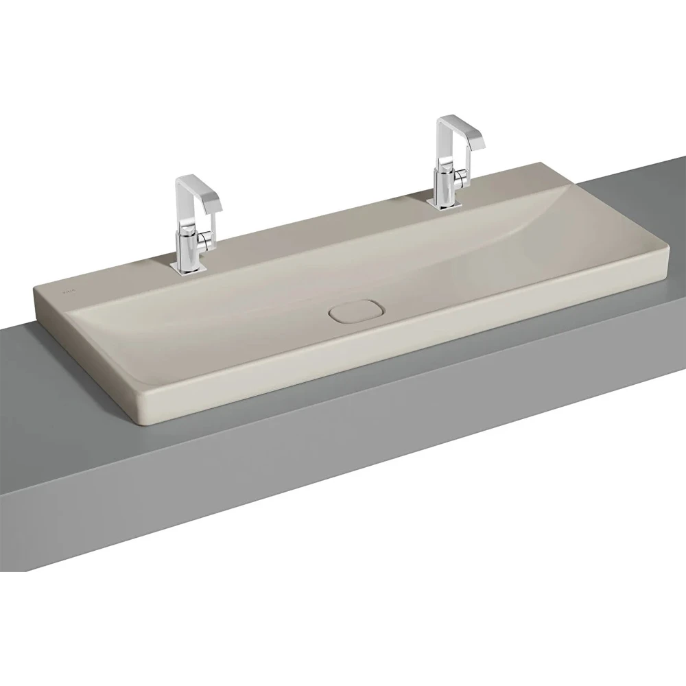 Vitra Metropole 120x47 Cm Mat Kum Beji Çanak Lavabo - 7530B422-0937