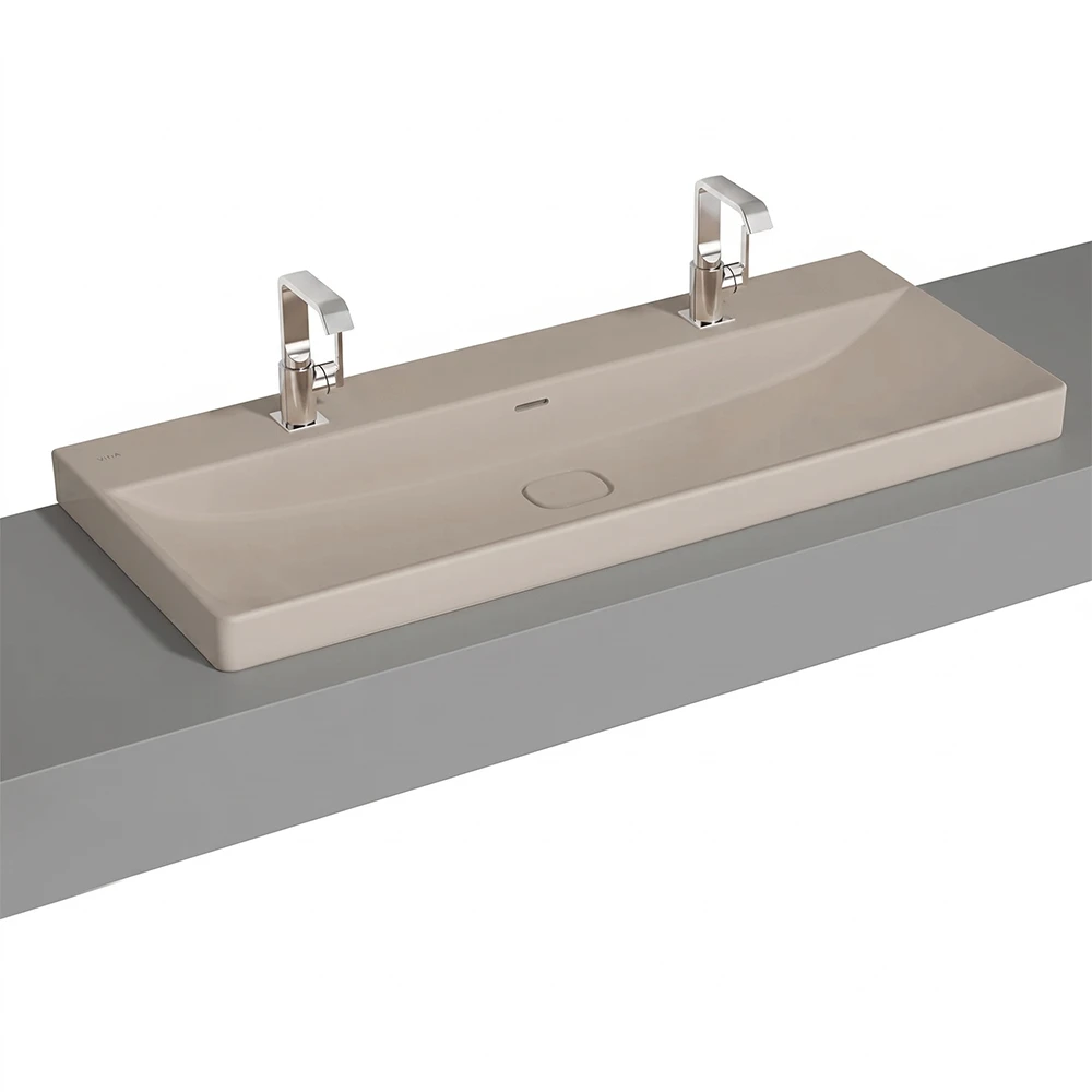 Vitra Metropole 120x47 Cm Mat Kum Beji Çanak Lavabo - 7530B422-7213