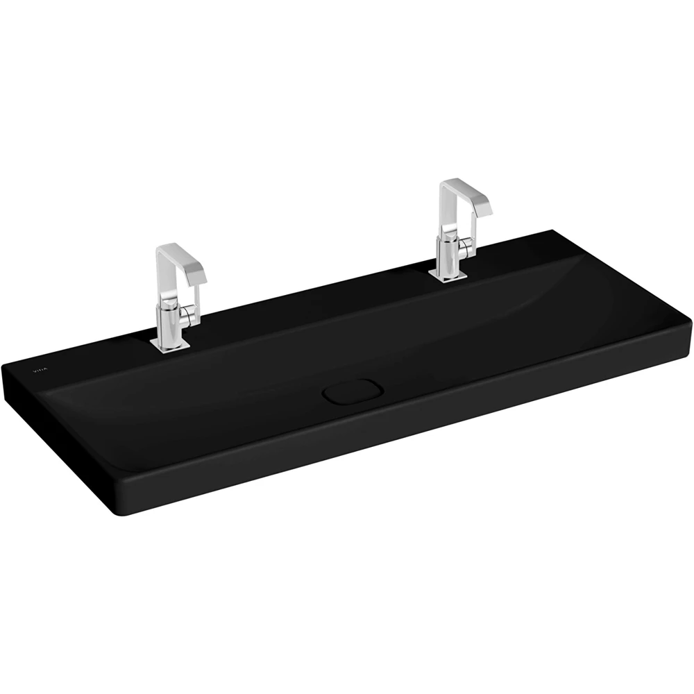 Vitra Metropole 120x47 Cm Mat Siyah Lavabo - 7530B483-0041
