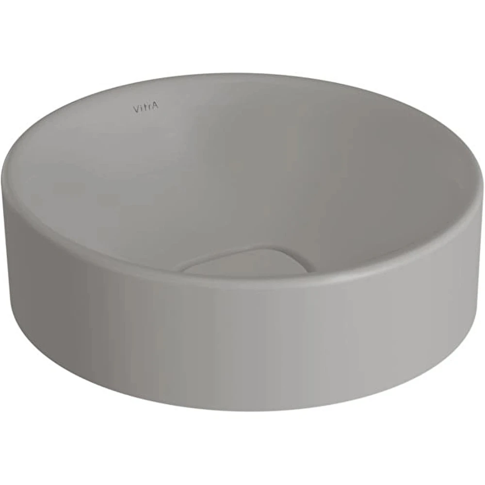 Vitra Metropole 38x38 Cm Mat Taş Gri Çanak Lavabo - 7542B476-1398