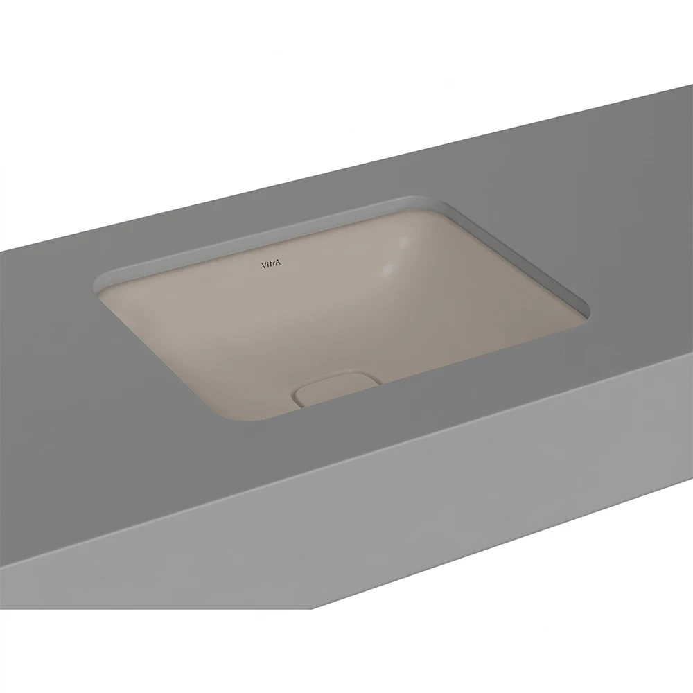 Vitra Metropole 50x40 Cm Mat Kum Beji Tezgahaltı Lavabo - 7534B422-1083