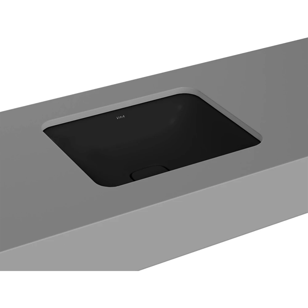 Vitra Metropole 50x40 Cm Mat Siyah Tezgahaltı Lavabo - 7534B483-1083