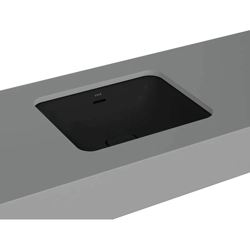 Vitra Metropole 50x40 Cm Mat Siyah Tezgahaltı Lavabo - 7534B483-7215