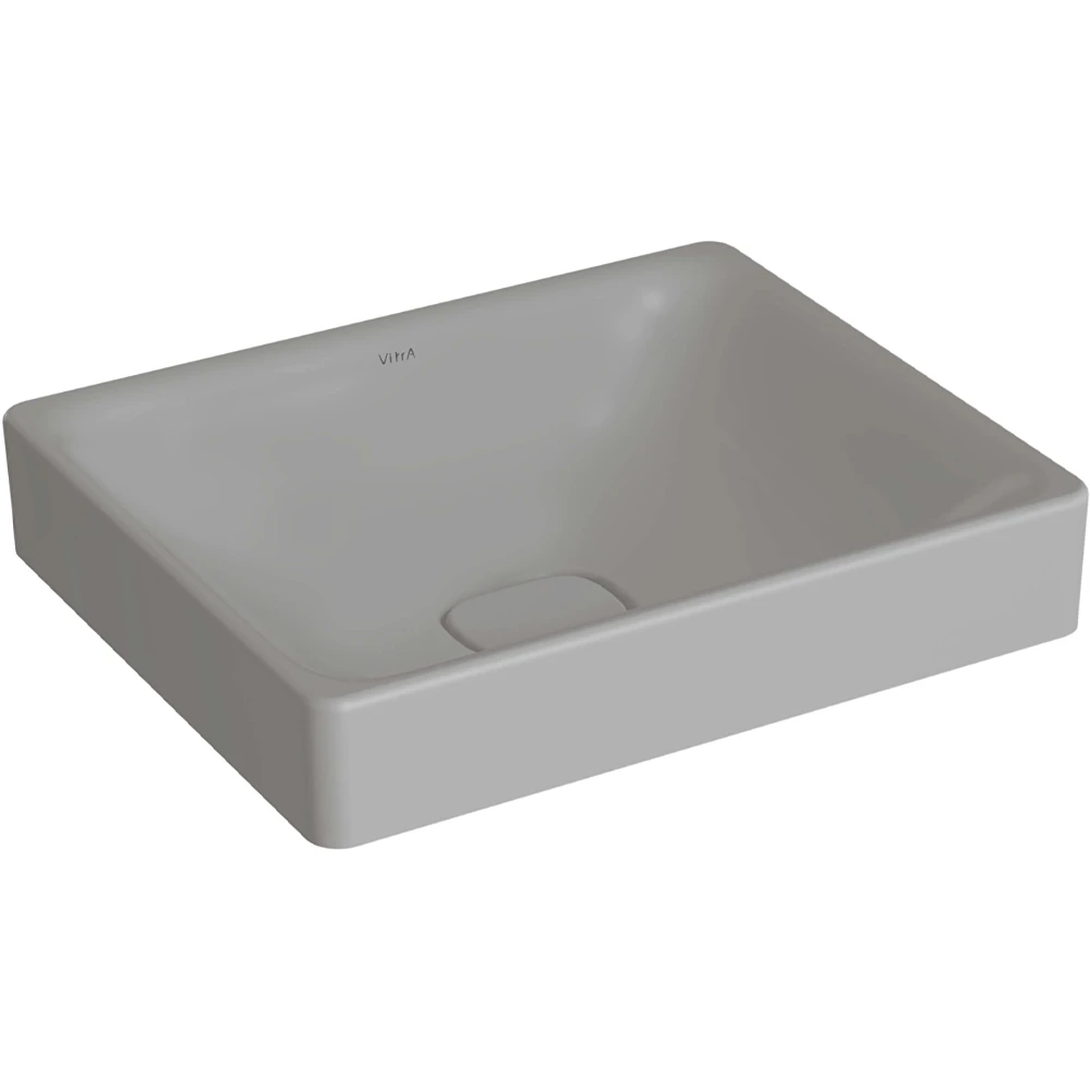 Vitra Metropole 50x40 Cm Mat Taş Gri Çanak Lavabo - 7534B476-1398
