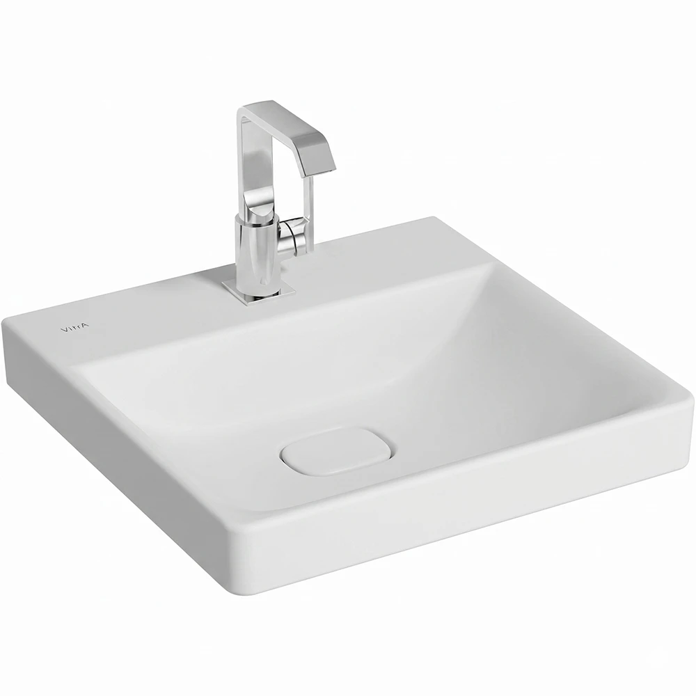 Vitra Metropole 50x47 Cm Mat Beyaz Lavabo - 7525B401-0041