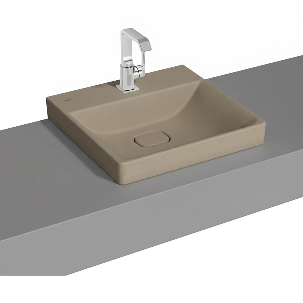 Vitra Metropole 50x47 Cm Mat Kum Beji Çanak Lavabo - 7525B422-0937
