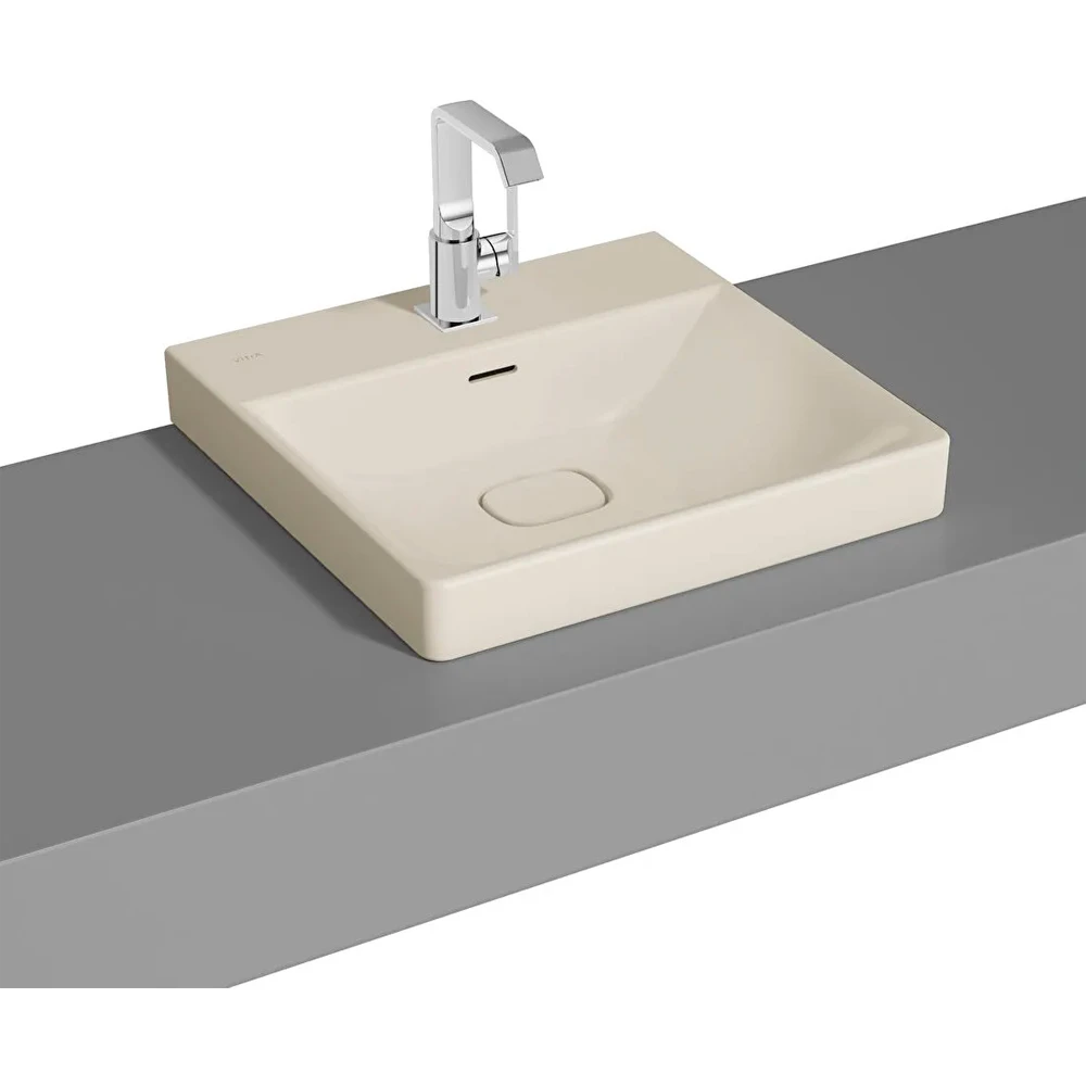 Vitra Metropole 50x47 Cm Mat Kum Beji Çanak Lavabo - 7525B422-7211
