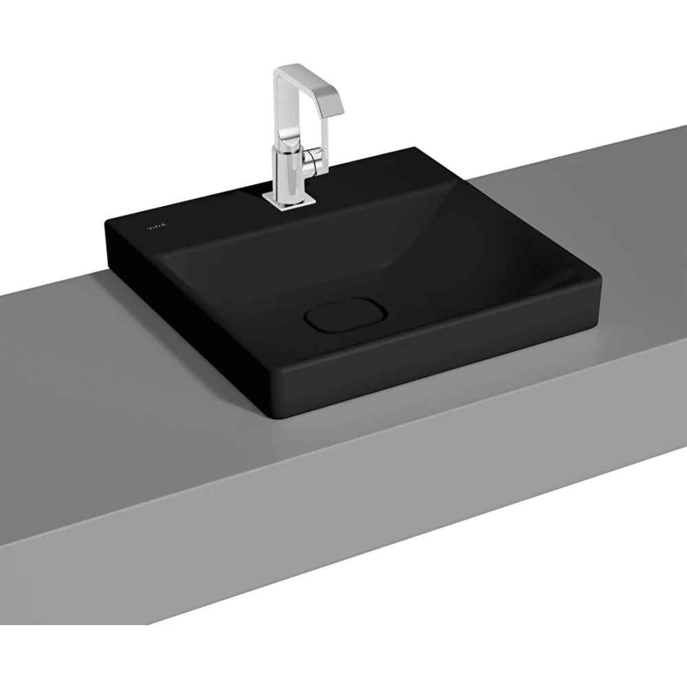 Vitra Metropole 50x47 Cm Mat Siyah Çanak Lavabo - 7525B483-0937