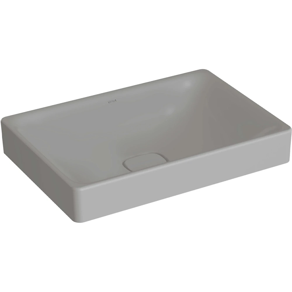 Vitra Metropole 60x40 Cm Mat Taş Gri Çanak Lavabo - 7535B476-1398