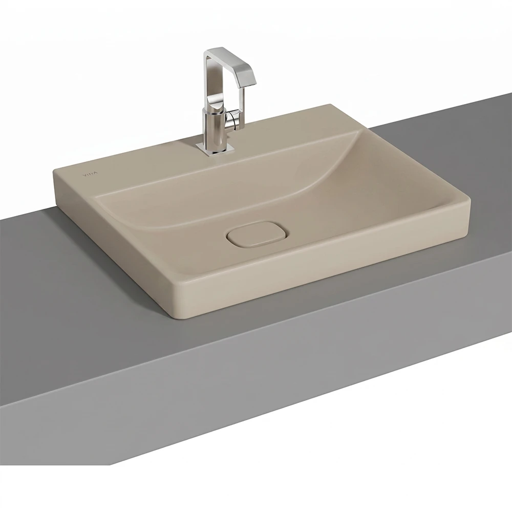 Vitra Metropole 60x47 Cm Mat Kum Beji Çanak Lavabo - 7526B422-0937
