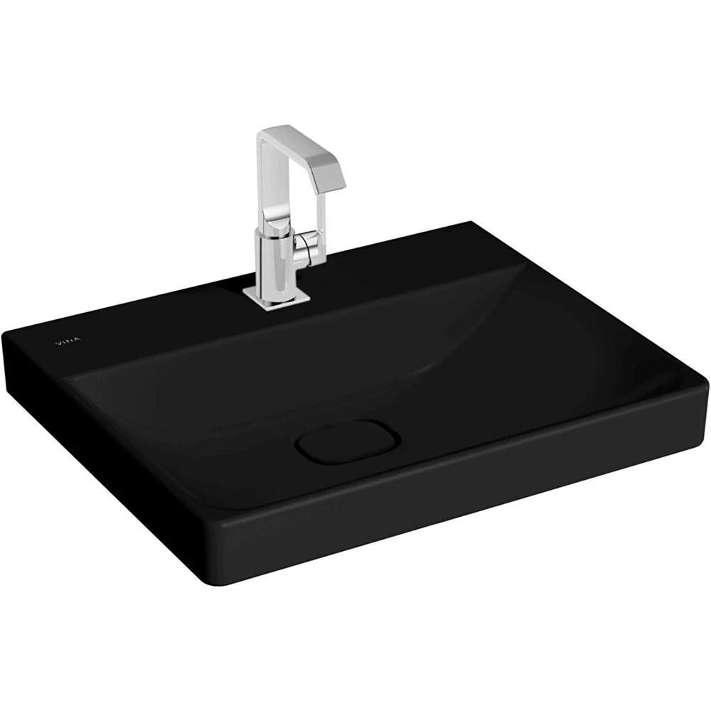 Vitra Metropole 60x47 Cm Mat Siyah Lavabo - 7526B483-0041