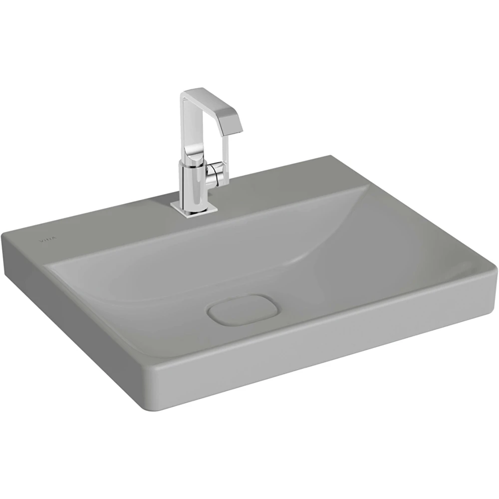 Vitra Metropole 60x47 Cm Mat Taş Gri Lavabo - 7526B476-0041