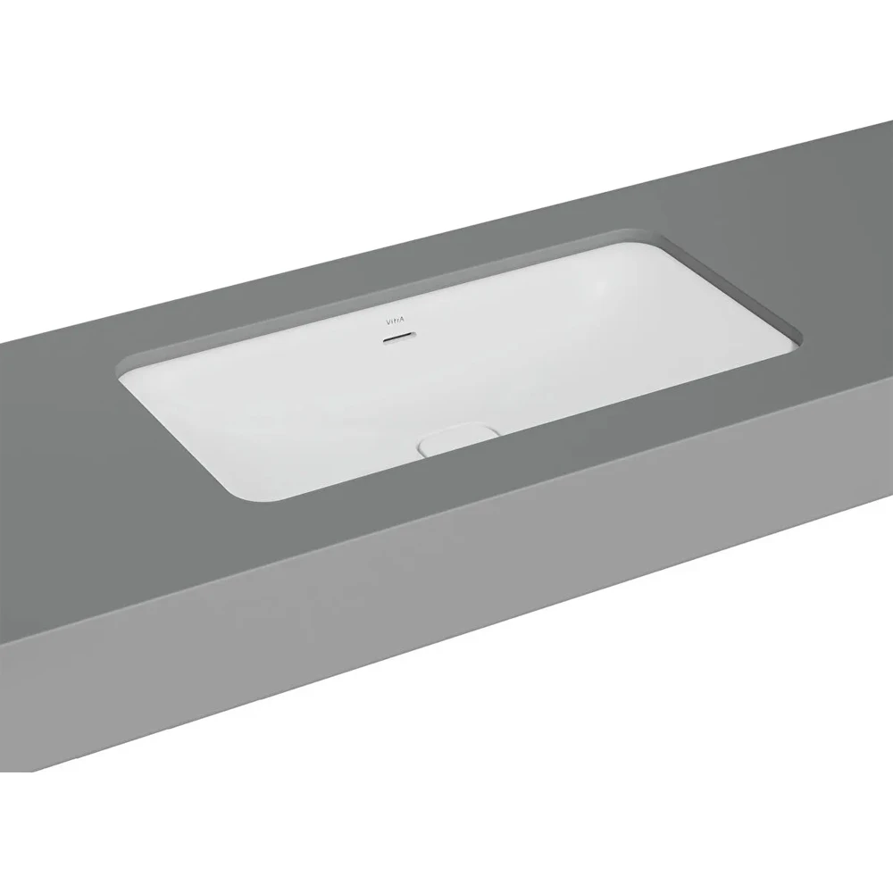 Vitra Metropole 80x40 Cm Mat Beyaz Tezgahaltı Lavabo - 7536B401-7216